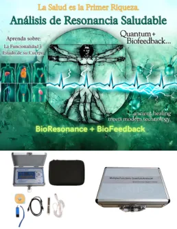 Healthy resonance analysis equipment — biofeedback and bioresonance